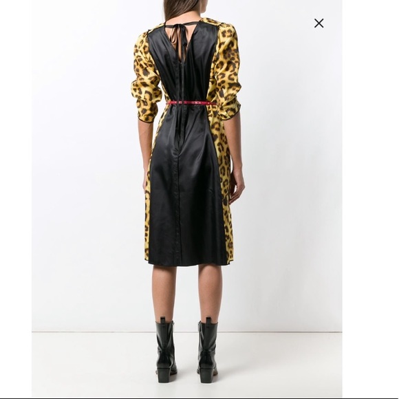 MARC JACOBS Leopard Print Midi Dress**US 2 $1495 - Picture 8 of 10